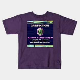 Boston Comedy Radio - Grinffectious! Kids T-Shirt